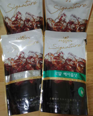 (주)쟈뎅 쟈뎅 시그니처 블랙, 헤이즐넛 230ml — 5점을 준 리뷰어가 2018년 7월 올린 사용 사진
