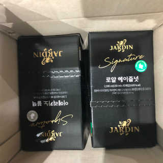 (주)쟈뎅 쟈뎅 시그니처 블랙, 헤이즐넛 230ml — 5점을 준 리뷰어가 2018년 7월 올린 사용 사진
