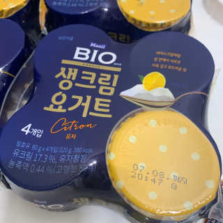 [매일 바이오] 생크림요거트 플레인 12개 + 유자 12개 — 5점을 준 리뷰어가 2019년 6월 올린 사용 사진