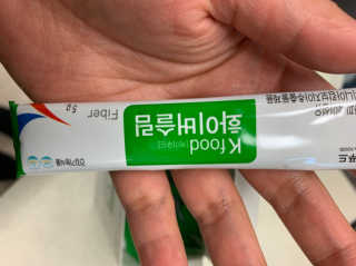 케이푸드 똥기사의 Kfood 화이버슬림 — 4점을 준 리뷰어가 2019년 11월 올린 사용 사진