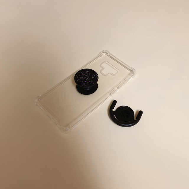 팝소켓 팝그립 스파클 블랙 리뷰 사진