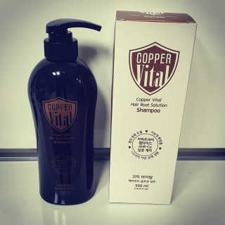 코퍼바이탈 헤어루트 솔루션 샴푸 500ml — 5점을 준 리뷰어가 2018년 9월 올린 사용 사진