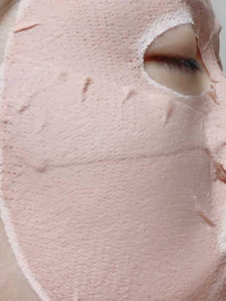 쏘내추럴 핑크 머드 마스크 5매 — 4.5점을 준 리뷰어가 2019년 11월 올린 사용 사진