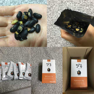 [정선드림] 착한 먹거리 달콩 검정콩 1set — 3점을 준 리뷰어가 2019년 6월 올린 사용 사진