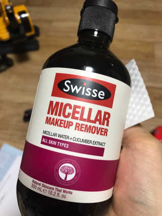 SWISSE 스위스 미셀라 메이크업 리무버 — 5점을 준 리뷰어가 2020년 1월 올린 사용 사진