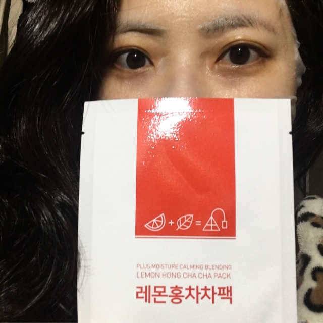 레몬홍차차팩 리뷰 사진