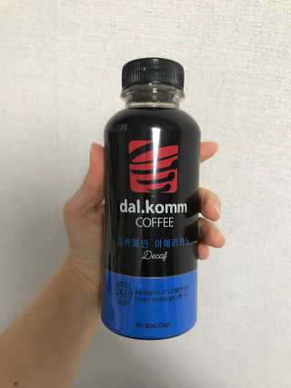 [빙그레] 달콤커피 콜라보 디카페인, 블랙 아메리카노 — 4.5점을 준 리뷰어가 2019년 1월 올린 사용 사진