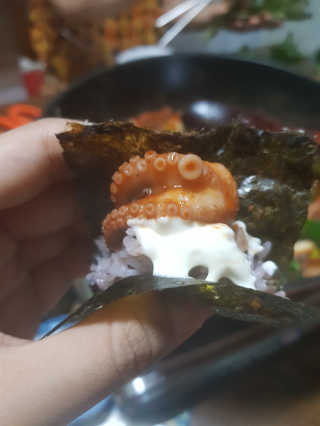 맵꾸미 쭈꾸미볶음 450g — 5점을 준 리뷰어가 2019년 8월 올린 사용 사진