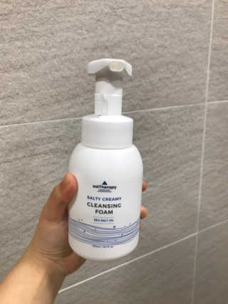 솔테라피 솔티 크리미 클렌징폼 300ml — 3점을 준 리뷰어가 2019년 4월 올린 사용 사진