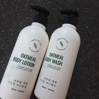 (주)에네스티 내추럴 촉촉  오트밀 바디워시 500ml — 5점을 준 리뷰어가 2019년 9월 올린 사용 사진