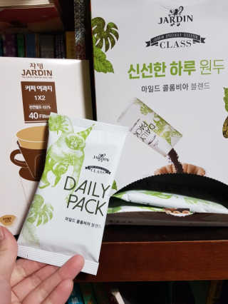 (주)쟈뎅 [쟈뎅] 클래스 신선한 하루 원두+여과지 SET — 5점을 준 리뷰어가 2019년 3월 올린 사용 사진
