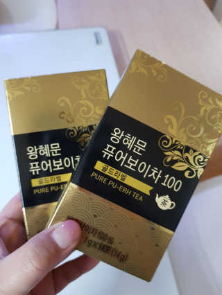 넥스트비티 왕혜문 퓨어 보이차 100 골드라벨 — 4.67점을 준 리뷰어가 2017년 11월 올린 사용 사진