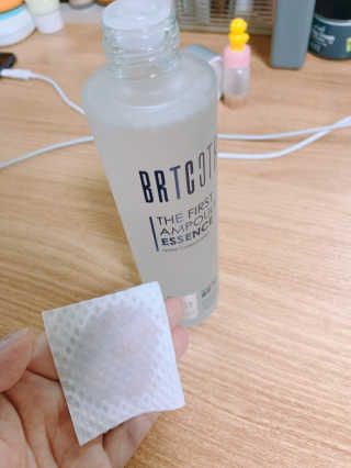 비알티씨 더 퍼스트 앰플 에센스 — 5점을 준 리뷰어가 2019년 4월 올린 사용 사진