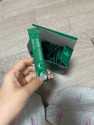 네츄럴굿띵스 속편한 다이어트 30포 — 5점을 준 리뷰어가 2019년 11월 올린 사용 사진