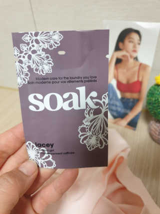 THEZAM [더잠] GELATO 팬티+친환경 속옷 전용 세제 SOAK 5ml — 4.5점을 준 리뷰어가 2019년 6월 올린 사용 사진