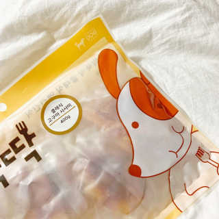 [펫토리아] 뚝딱뚝딱 400g 강아지 간식 베스트5종 — 5점을 준 리뷰어가 2019년 1월 올린 사용 사진