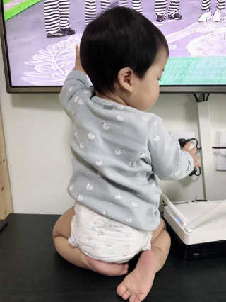 보솜이 리얼코튼 팬티형 — 4점을 준 리뷰어가 2019년 3월 올린 사용 사진