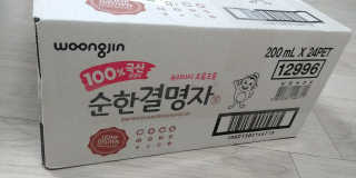 웅진식품 코코몽 어린이 순한결명자 200mL x 24페트 — 3.67점을 준 리뷰어가 2018년 4월 올린 사용 사진