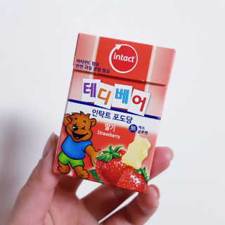 메디미 인탁트 테디베어 포도당 딸기맛 — 4.83점을 준 리뷰어가 2018년 1월 올린 사용 사진