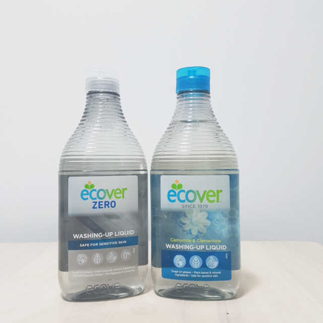 에코버 친환경 주방세제 450ml 무향+카모마일향 리뷰 사진