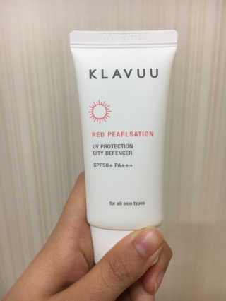클라뷰 씨티 디펜서 SPF50 PA+++ — 4.5점을 준 리뷰어가 2016년 10월 올린 사용 사진