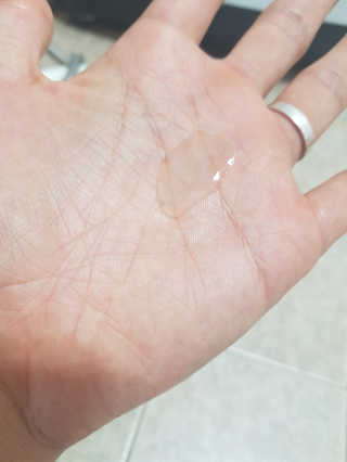맨즈스킨 바디플레이어 약산성 퍼퓸 바디워시 — 5점을 준 리뷰어가 2019년 8월 올린 사용 사진