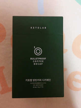 키토랩 방탄커피 디카페인 일주일용 — 4점을 준 리뷰어가 2019년 7월 올린 사용 사진