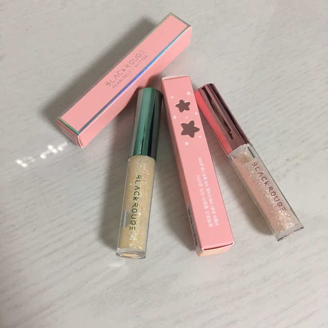 [블랙루즈] 펄블리 아이 글리터 2종 리뷰 사진