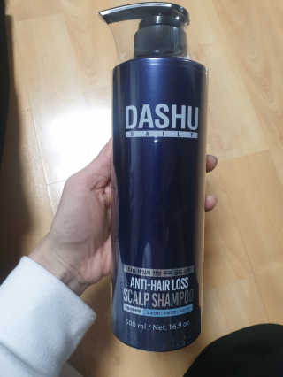 다슈코리아 다슈 데일리 단백질 한방 두피 골드 샴푸 500ml — 5점을 준 리뷰어가 2020년 3월 올린 사용 사진