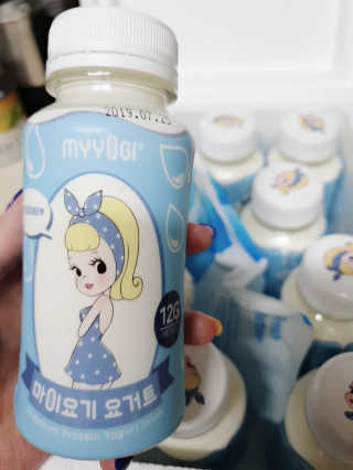마이요기 요거트 — 5점을 준 리뷰어가 2019년 7월 올린 사용 사진