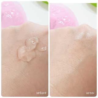 [후르디아] 복숭아 리얼 수딩젤 + 수딩젤 미스트 세트 — 5점을 준 리뷰어가 2019년 6월 올린 사용 사진