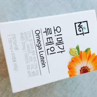 네츄럴굿띵스 오!메가루테인 60일분 — 5점을 준 리뷰어가 2018년 5월 올린 사용 사진