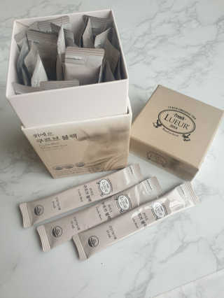 [하우투잇] 뤼에르 쿠르브 블랙 10ml x 30포 총 300ml — 5점을 준 리뷰어가 2020년 3월 올린 사용 사진
