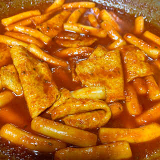 화곡미담 옛날 떡볶이 — 4점을 준 리뷰어가 2020년 2월 올린 사용 사진