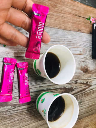 한국맥널티 아이브루 헤이즐넛향 100T — 4점을 준 리뷰어가 2019년 10월 올린 사용 사진