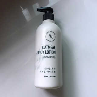 (주)에네스티 내추럴 촉촉  오트밀 바디로션 500ml — 4.5점을 준 리뷰어가 2019년 10월 올린 사용 사진