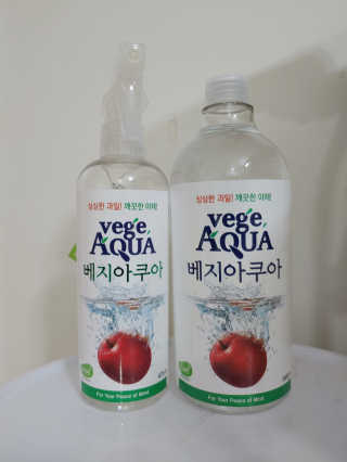 베지아쿠아 475ml + 리필 1000ml 1Set — 5점을 준 리뷰어가 2019년 7월 올린 사용 사진