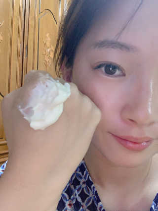 [후르디아] 블루베리 허니 오버나이트 마스크 달광팩 — 5점을 준 리뷰어가 2019년 9월 올린 사용 사진