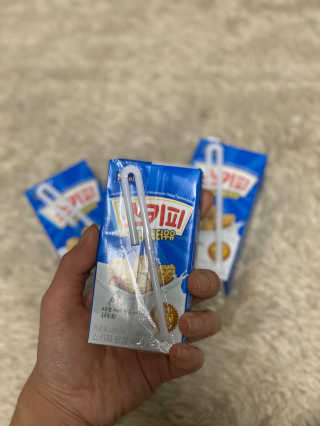 스키피피넛우유 스키피 피넛버터우유 — 3.5점을 준 리뷰어가 2019년 11월 올린 사용 사진