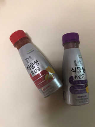 풀무원 식물성유산균 레드앤오메가 + 푸룬앤바이오 — 5점을 준 리뷰어가 2018년 11월 올린 사용 사진