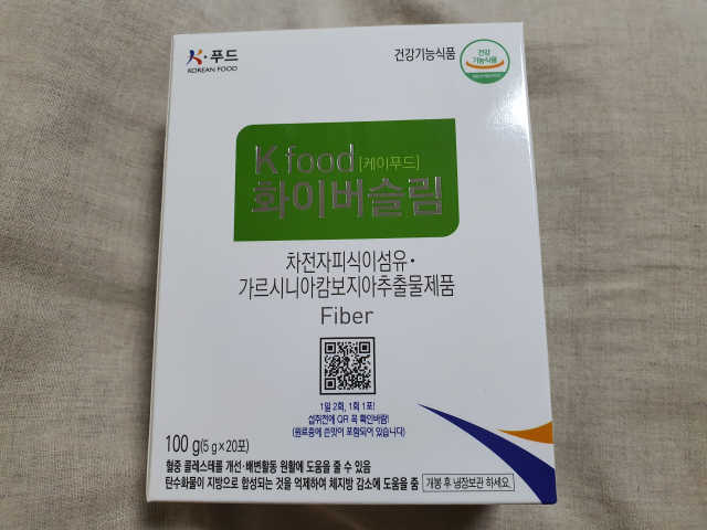 똥기사의 Kfood 화이버슬림 리뷰 사진