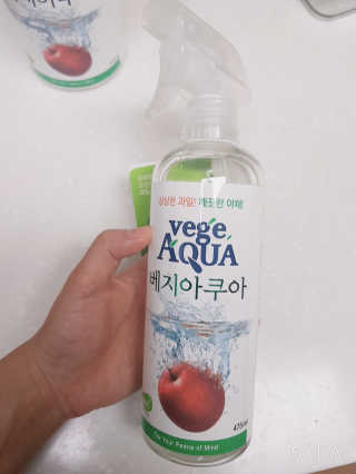 베지아쿠아 475ml + 리필 1000ml 1Set — 5점을 준 리뷰어가 2019년 8월 올린 사용 사진