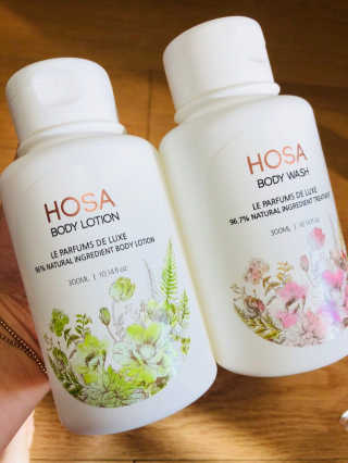 HOSA BODY WASH+BODY LOTION — 4.67점을 준 리뷰어가 2018년 3월 올린 사용 사진