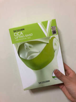 스케덤 시카 리프팅밴드 — 1점을 준 리뷰어가 2019년 4월 올린 사용 사진