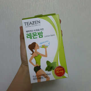 티젠 레몬밤 + 마이보틀 — 5점을 준 리뷰어가 2018년 7월 올린 사용 사진