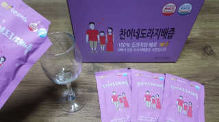 찬이네과수원 찬이네_도라지배즙 1BOX 50개입 — 5점을 준 리뷰어가 2018년 4월 올린 사용 사진