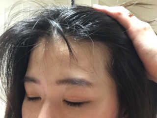 다슈코리아 다슈 데일리 헤어라인 커버 쿠션 — 3.33점을 준 리뷰어가 2017년 5월 올린 사용 사진