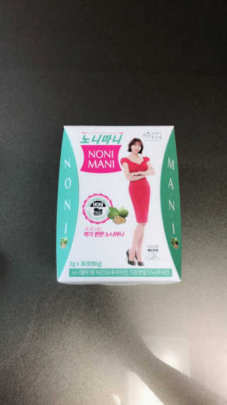 정찬우 꽐라만시 [띵보몰]건강환 습관 노니마니 스틱 1Box — 5점을 준 리뷰어가 2019년 6월 올린 사용 사진