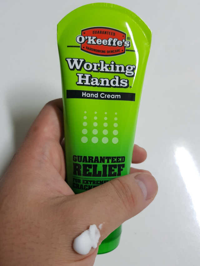 오킵스 워킹핸즈 핸드크림 리뷰 사진