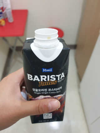 [바리스타룰스] 싱글오리진 코스타리카 6개입 — 5점을 준 리뷰어가 2019년 6월 올린 사용 사진